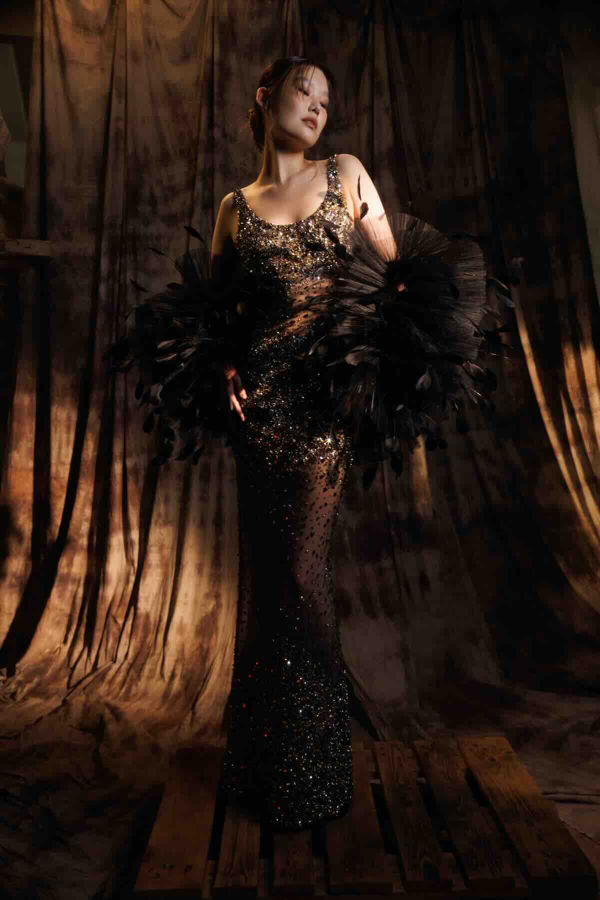 The Black Cube Dress