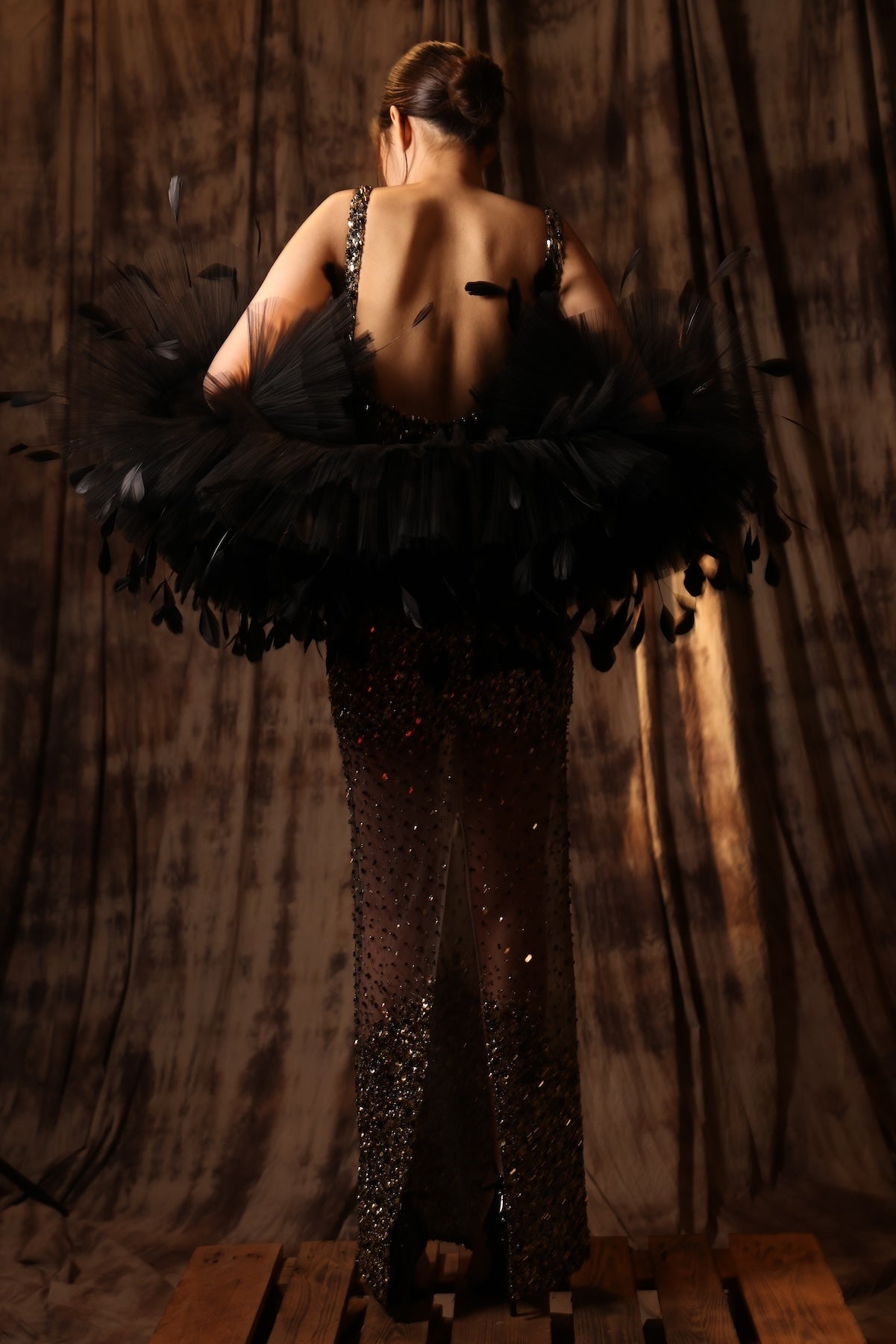 The Black Cube Dress