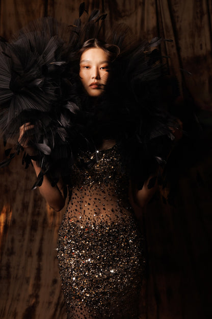 The Black Cube Dress